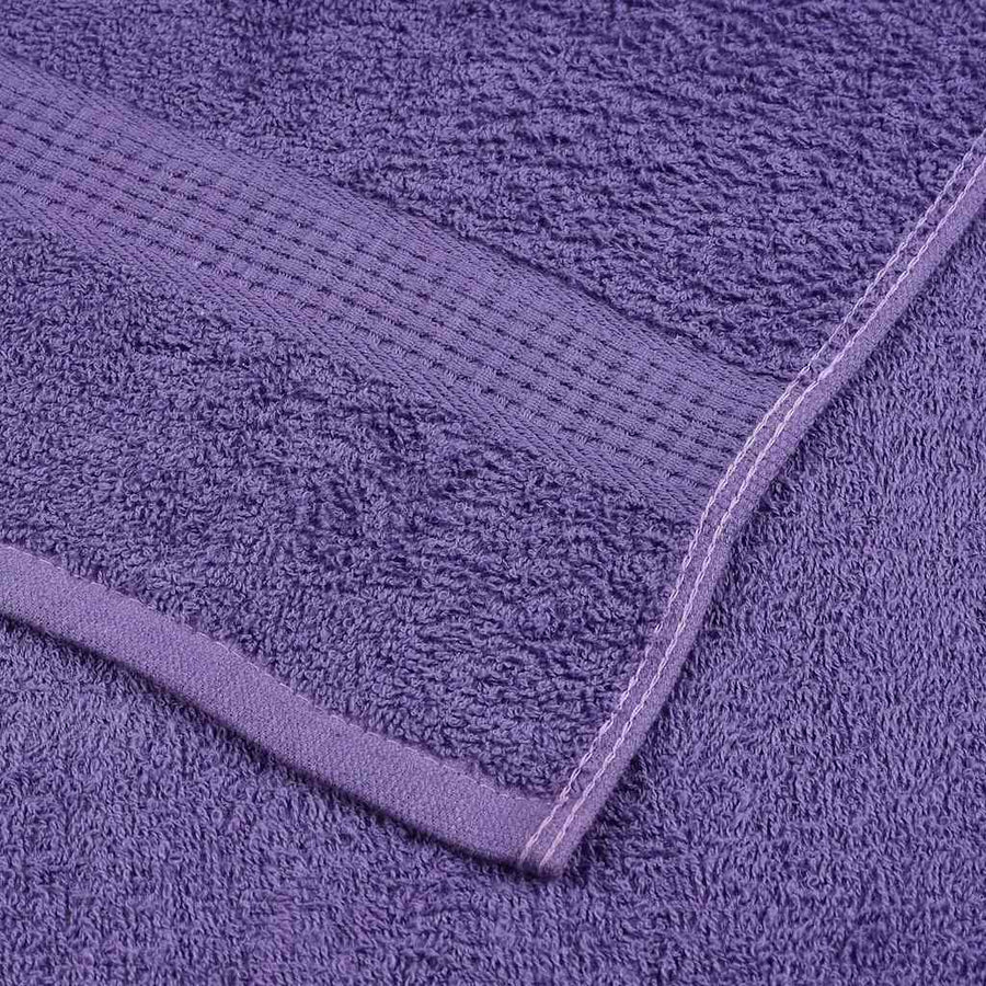 Badhanddoeken 10 st 100x150 cm 360 g/m² 100% katoen paars