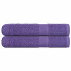 Towels FROGN 2 pcs 100x200 cm 360 gsm purple