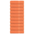 Badhanddoeken FROGN 10 st 100x150 cm 360 g/m² oranje