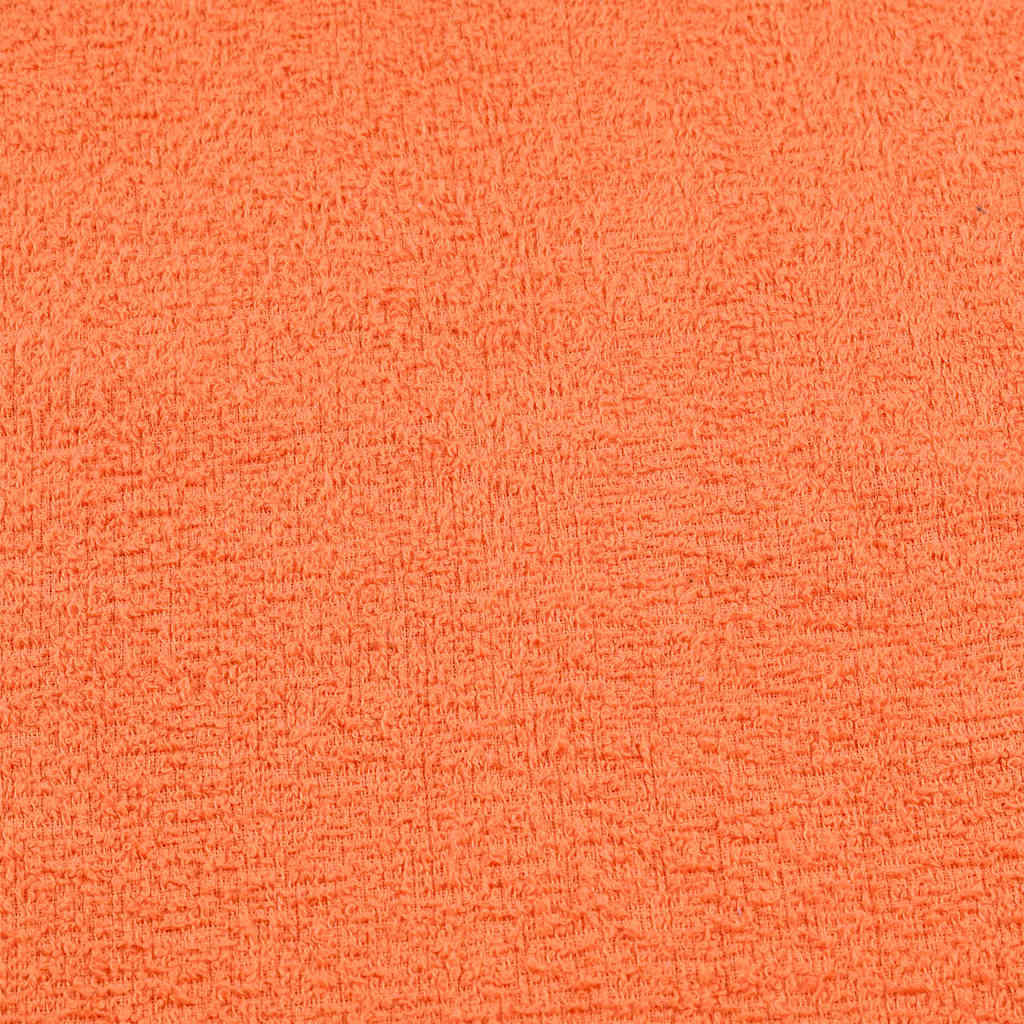 Badhanddoeken 10 st 100x150 cm 360 g/m² 100% katoen oranje