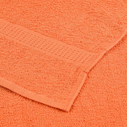 Badhanddoeken 10 st 100x150 cm 360 g/m² 100% katoen oranje