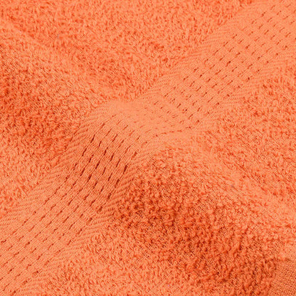 Badhanddoeken 10 st 100x150 cm 360 g/m² 100% katoen oranje