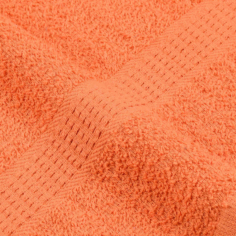 Saunahanddoeken 2 st 80x200 cm 360 g/m² 100% katoen oranje