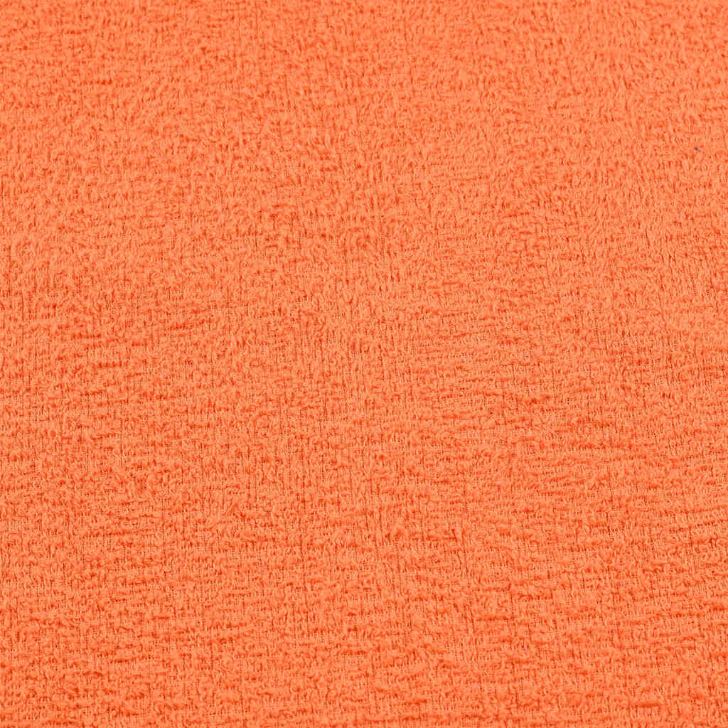 Saunahanddoeken 4 st 80x200 cm 360 g/m² 100% katoen oranje