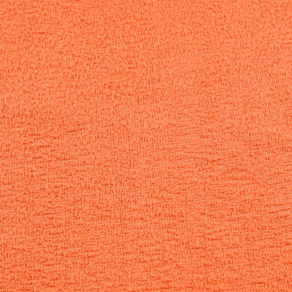 Handdoeken 4 st 100x200 cm 360 g/m² 100% katoen oranje