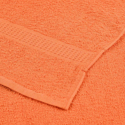 Handdoeken 4 st 100x200 cm 360 g/m² 100% katoen oranje