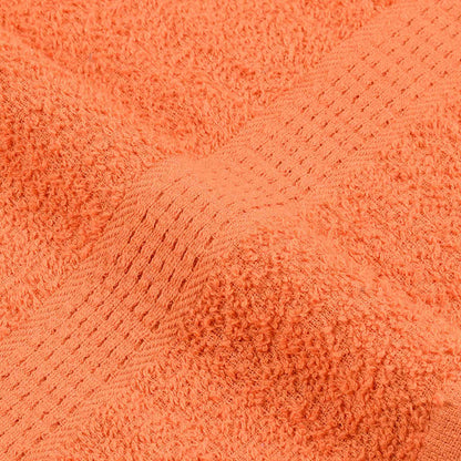 Handdoeken 4 st 100x200 cm 360 g/m² 100% katoen oranje