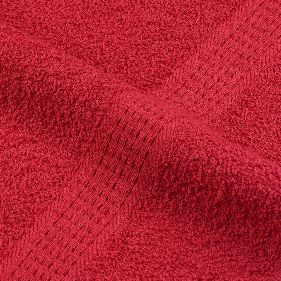 Gastendoekjes 360 G/M² 100% Katoen Rood 2 30 x 50 cm