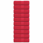 Gastendoekjes 30x50 cm rood 10 stuks