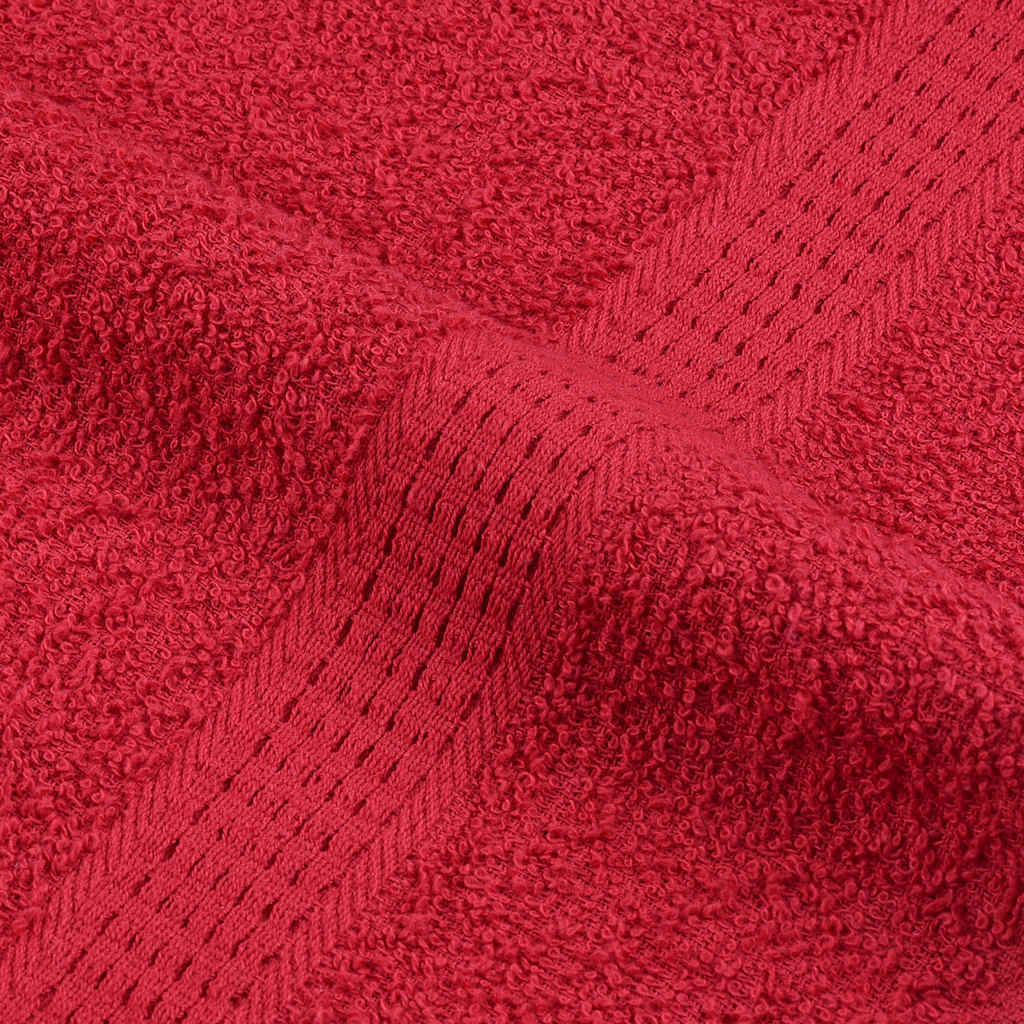 Handdoeken 2 st 50x100 cm 360 g/m² 100% katoen rood