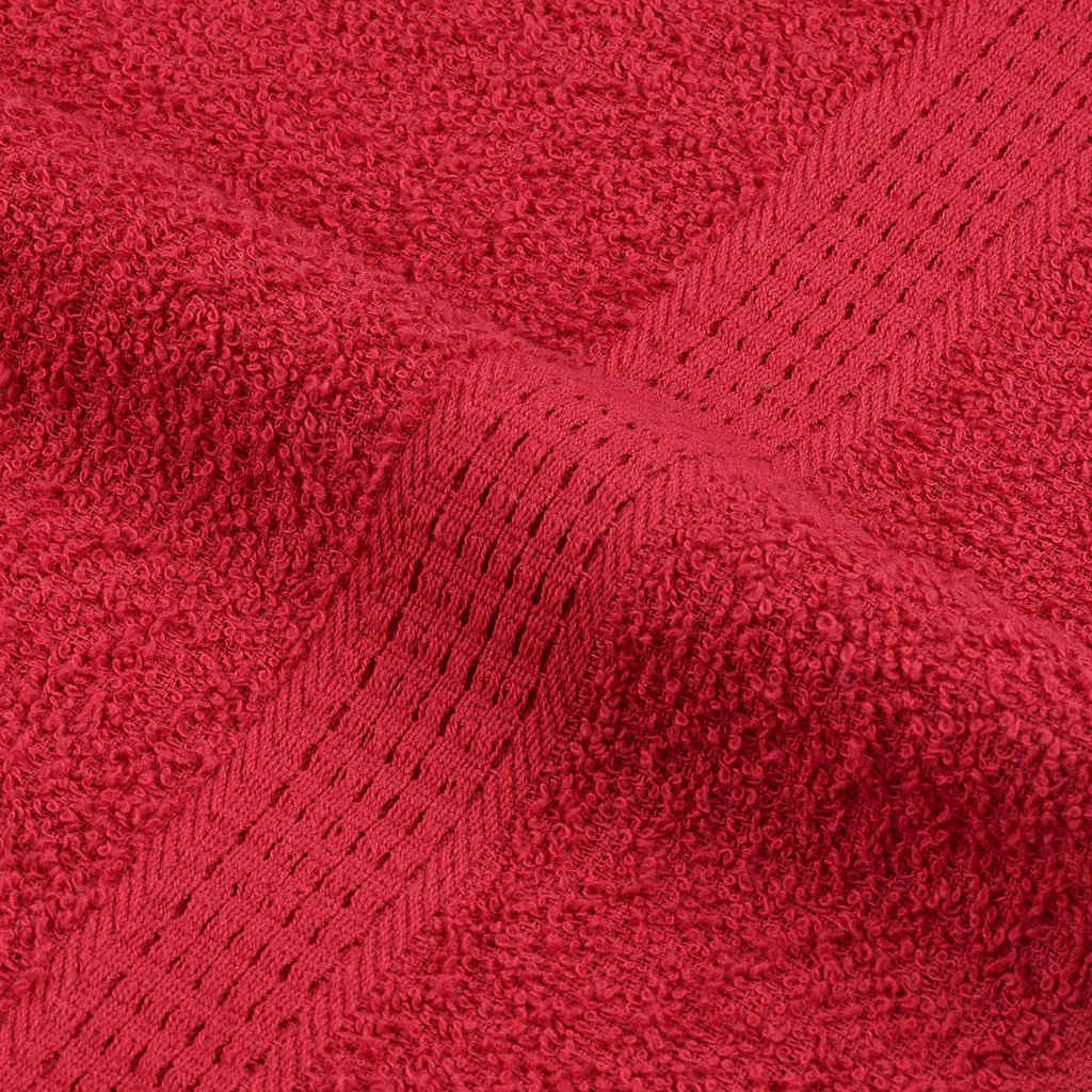 Handdoeken 2 st 100x200 cm 360 g/m² 100% katoen rood