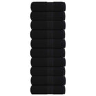 Gastendoekjes 30x50 cm 10 stuks zwart