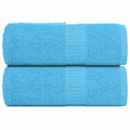 Gastendoekjes FROGN 2 st 30x50 cm 360 g/m² turquoise