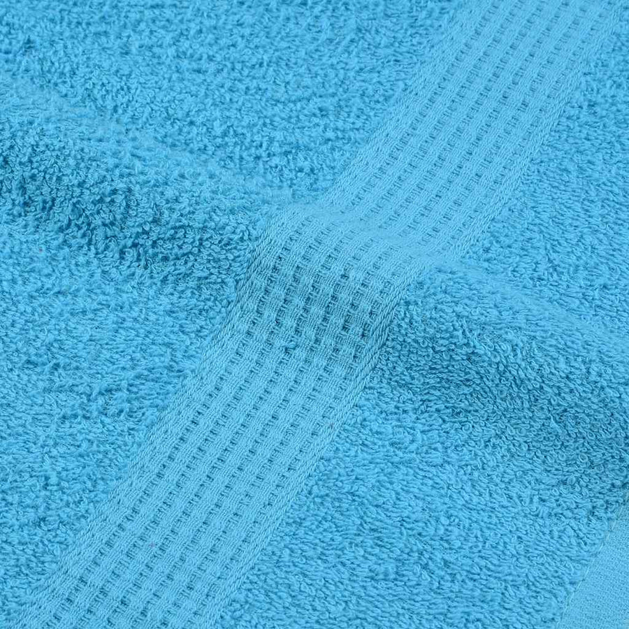 Douchehanddoeken 2 st 70x140 cm 360 g/m² 100% katoen turquoise