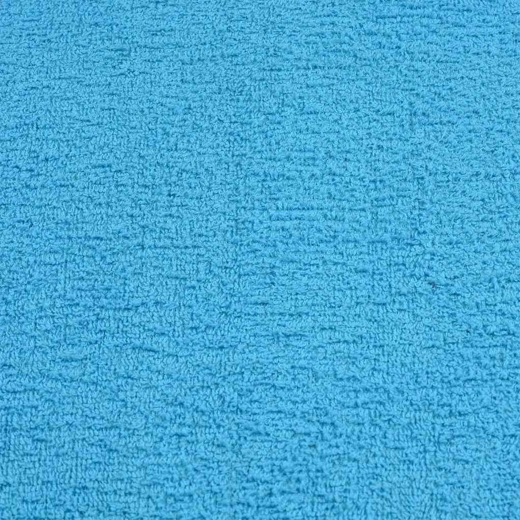 Badhanddoeken FROGN 4 st 100x150 cm 360 g/m² turquoise
