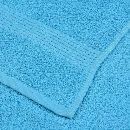 Saunahanddoeken FROGN 10 st 80x200 cm 360 g/m² turquoise
