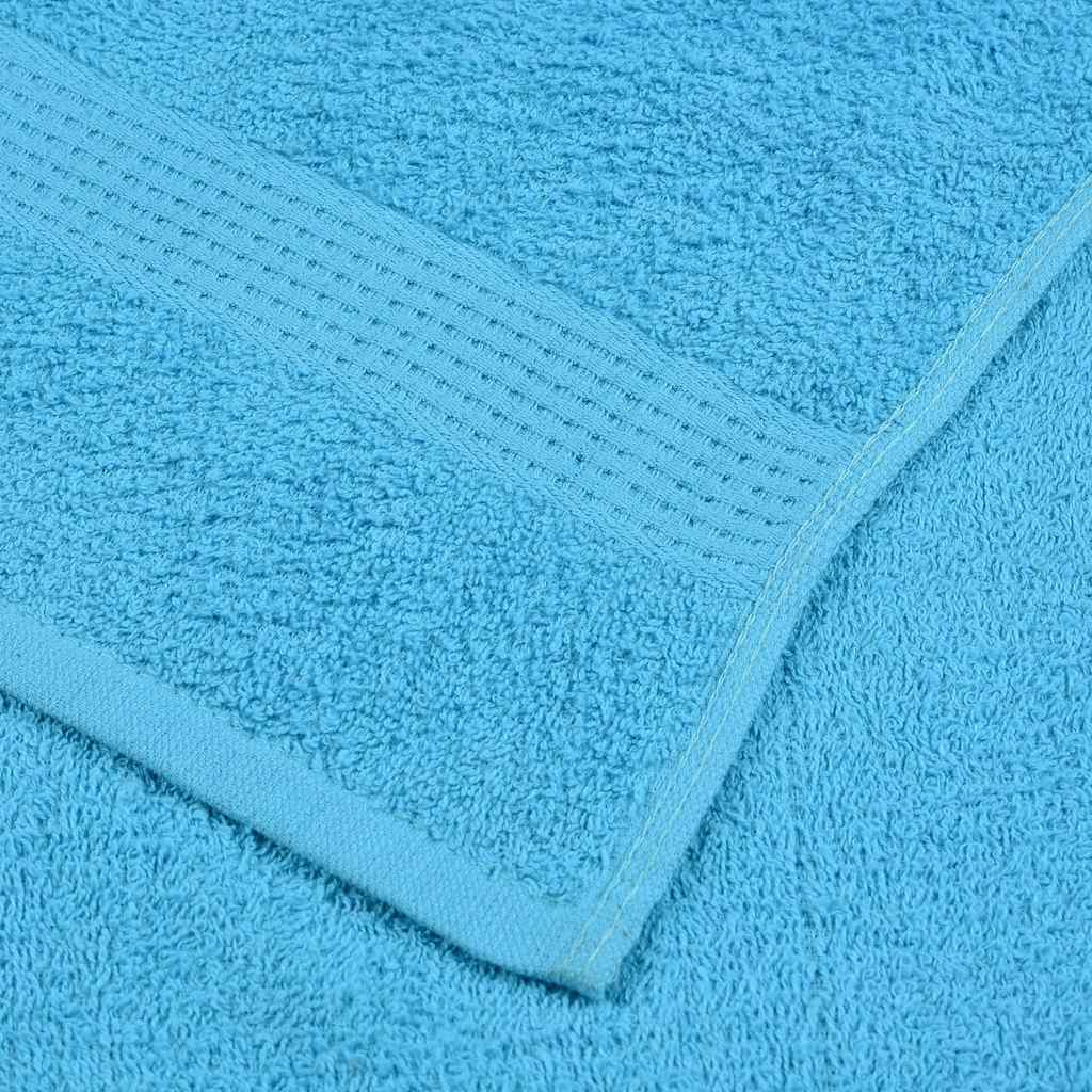 Handdoeken FROGN 2 st 100x200 cm 360 g/m² turquoise