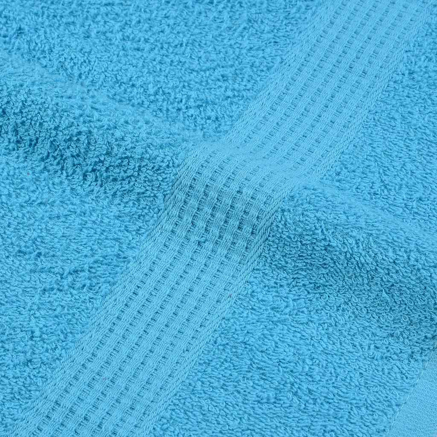 Handdoeken FROGN 2 st 100x200 cm 360 g/m² turquoise