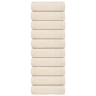Washcloths FROGN 10 pcs 30x30 cm 360 g/m² cream