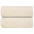 Gastendoekjes FROGN 2 st 30x50 cm 360 g/m² crème