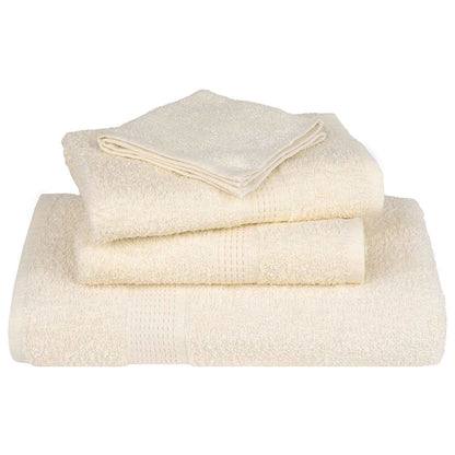 Gastendoekjes 2 st 30x50 cm 360 g/m² 100% katoen crèmekleurig