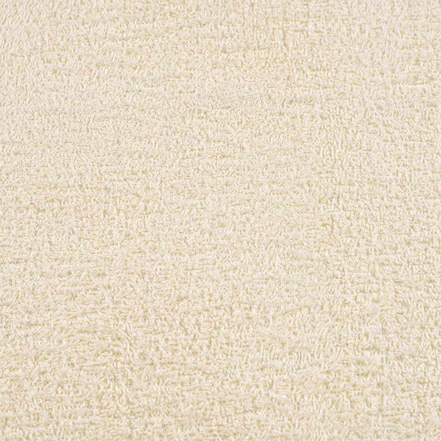 Handdoeken 2 st 50x100 cm 360 g/m² 100% katoen crèmekleurig
