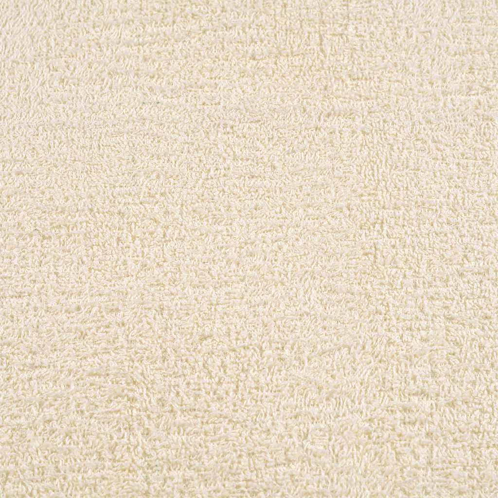 Douchehanddoeken 10 st 70x140 cm 360 g/m² 100% katoen crème