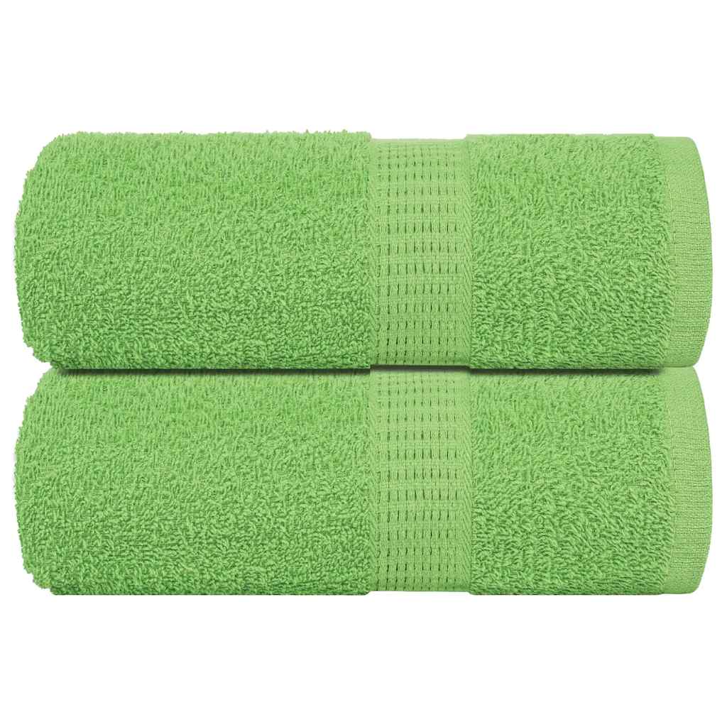 Zeepdoekjes 2 st 30x30 cm 360 g/m² 100% katoen appelgroen