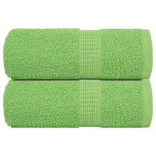 Zeepdoekjes 2 st 30x30 cm 360 g/m² 100% katoen appelgroen