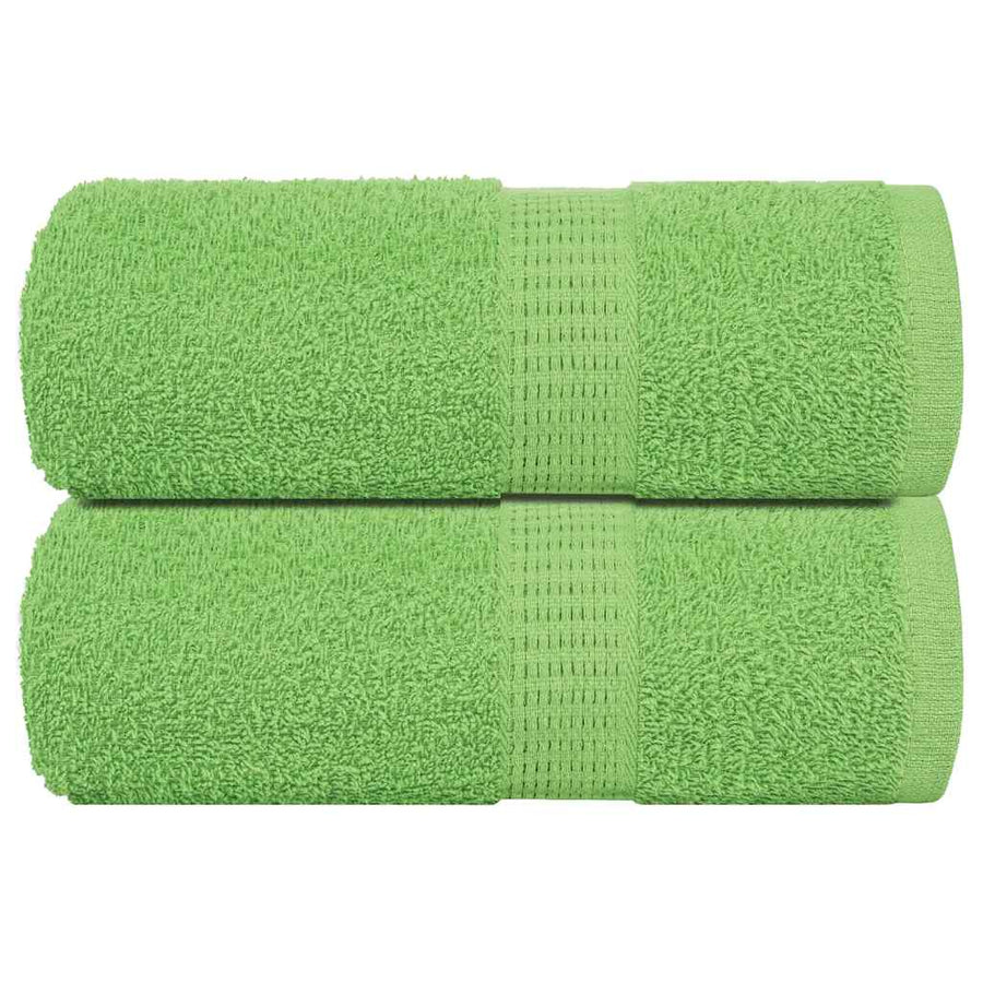 Zeepdoekjes 2 st 30x30 cm 360 g/m² 100% katoen appelgroen