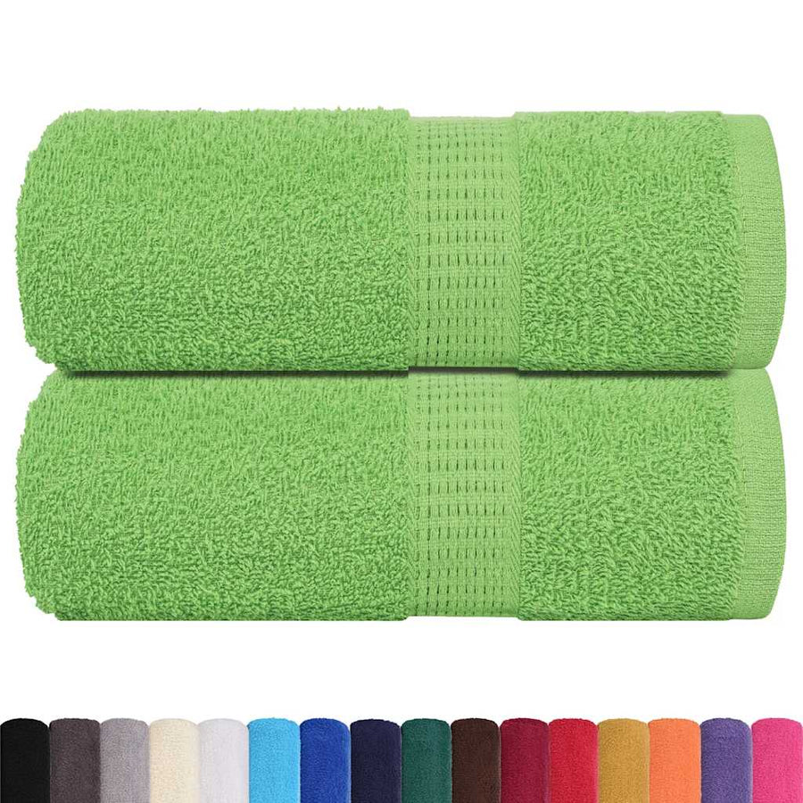 Zeepdoekjes 2 st 30x30 cm 360 g/m² 100% katoen appelgroen