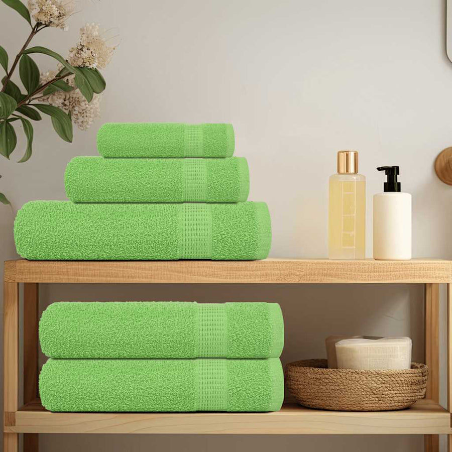 Zeepdoekjes 2 st 30x30 cm 360 g/m² 100% katoen appelgroen