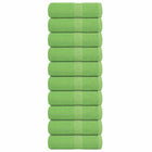 Washcloths FROGN 10 pcs 30x30 cm 360 gsm apple green