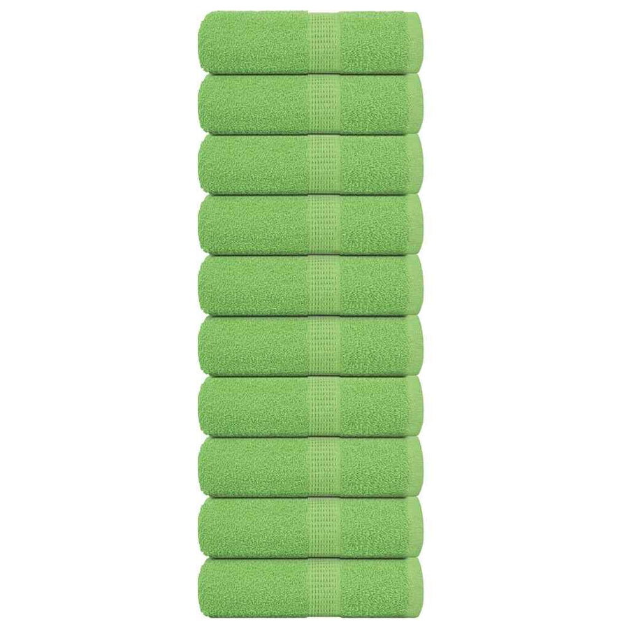 Gastendoekjes 10 st 360 g/m² 360 g/m² 100% katoen appelgroen