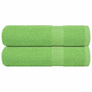 Towels FROGN 2 pcs 50x100 cm 360 g/m² apple green