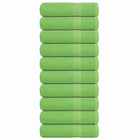 Towels FROGN 10 pcs 50x100 cm 360 gsm apple green