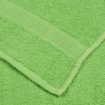 Douchehanddoeken FROGN 10 st 70x140 cm 360 g/m² appelgroen