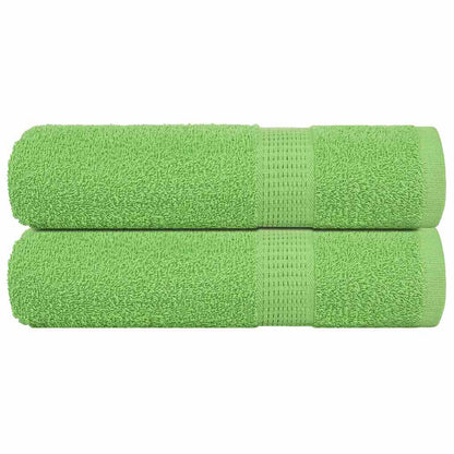 Badhanddoeken FROGN 2 st 100x150 cm 360 g/m² appelgroen