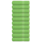 Bath towels FROGN 10 pcs 100x150 cm 360 gsm apple green