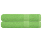 Sauna towels FROGN 2 pcs 80x200 cm 360 gsm apple green