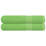 Sauna towels FROGN 2 pcs 80x200 cm 360 gsm apple green