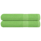 Towels FROGN 2 pcs 100x200 cm 360 g/m² apple green