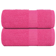 Zeepdoekjes 2 st 30x30 cm 360 g/m² 100% katoen roze