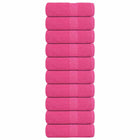 Washcloths FROGN 10 pcs 30x30 cm 360 gsm pink