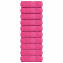 Zeepdoekjes 10 st 30x30 cm 360 g/m² 100% katoen roze