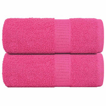 Gastendoekjes 2 st 30x50 cm 360 g/m² 100% katoen roze