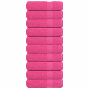 Handdoeken FROGN 10 st 50x100 cm roze