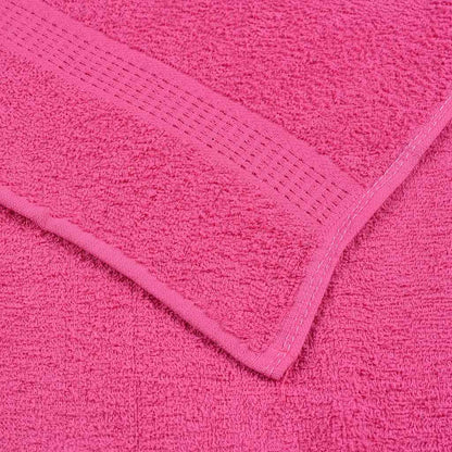 Handdoeken FROGN 10 st 50x100 cm 360 g/m² roze