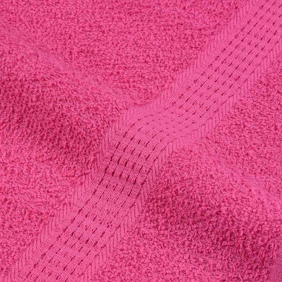 Douchehanddoeken 10 st 70x140 cm 360 g/m² 100% katoen roze