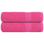 Bath towels FROGN 2 pcs 100x150 cm 360 gsm pink